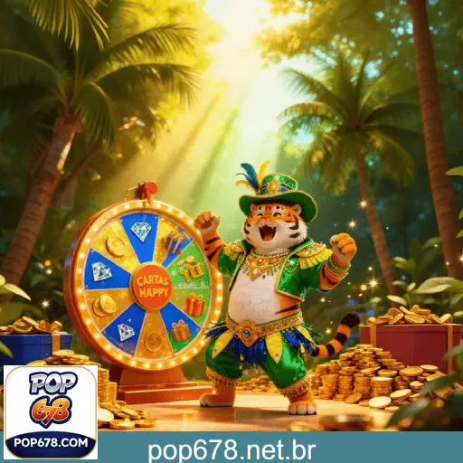 Imagem promovendo o app oficial da POP678 para mobile